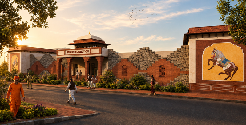 Bandikui Railway Station