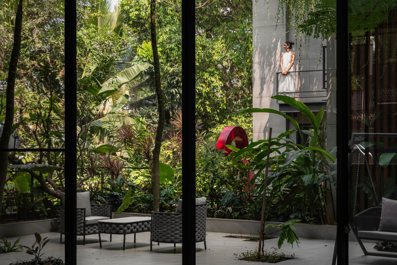 House of Stepped Garden